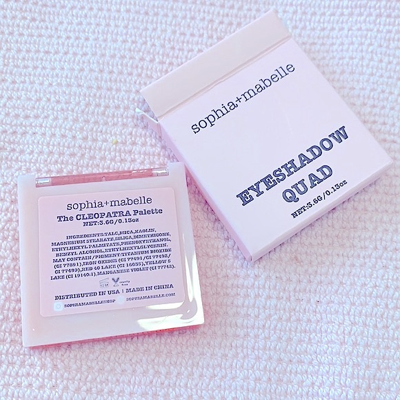 New~({Sophie+Mabelle}) (4) Quad Beautiful Golden Goddess Eyeshadows»”Cleopatra”« - Picture 7 of 16